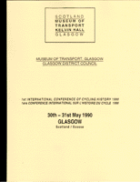 1st Int'l Bicycle History Conference Proceedings